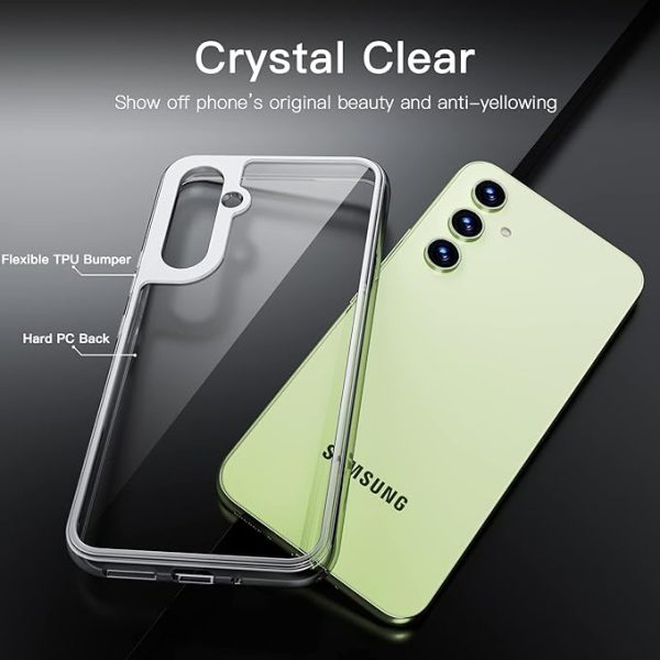 FOR GALAXY A54 SLIM CRYSTAL MIL-GRADE, ANTI-DROP, ANTI-SCRATCH, TRANSPARENT CASE