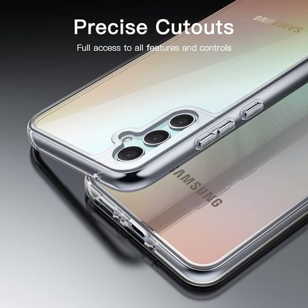 FOR GALAXY A34 SLIM CRYSTAL MIL-GRADE, ANTI-DROP, ANTI-SCRATCH, TRANSPARENT CASE