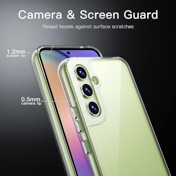 FOR GALAXY A54 SLIM CRYSTAL MIL-GRADE, ANTI-DROP, ANTI-SCRATCH, TRANSPARENT CASE