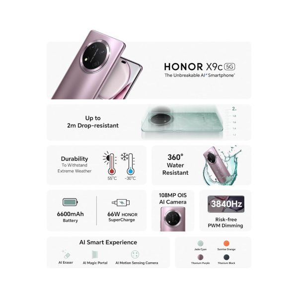 Honor X9c Purple 6