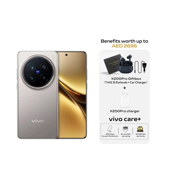 Vivo X200 Pro Titanium with gift