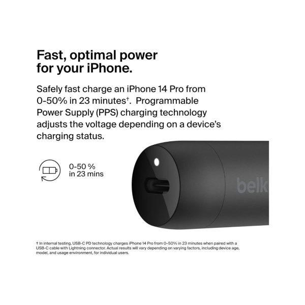 Belkin Boost 30W Fast Car Charger Black (7)