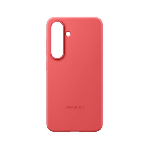 Samsung Galaxy S25 Silicone Phone Case Red (1)