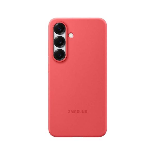 Samsung Galaxy S25 Silicone Phone Case Red