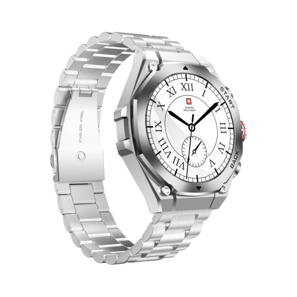 Swiss Military Dom 6 Smart Watch Silver (3)