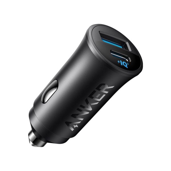 Anker 30W 2 Port USB C Type C Car Charger