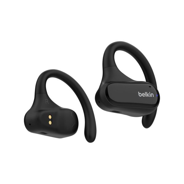 Belkin Soundform ClearFit Open Ear Wireless Earbuds Black