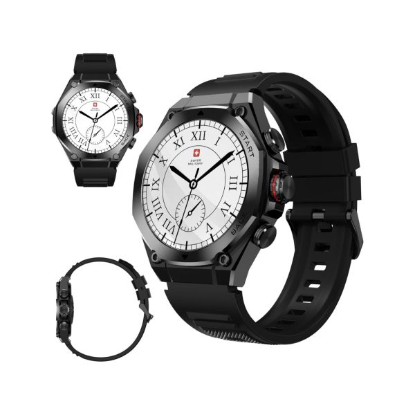 Swiss Military Dom 6 Smart Watch Black (1)