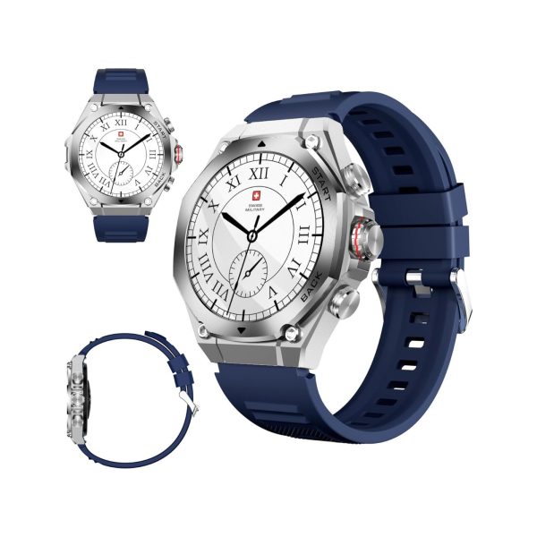 Swiss Military Dom 6 Smart Watch Blue (6)