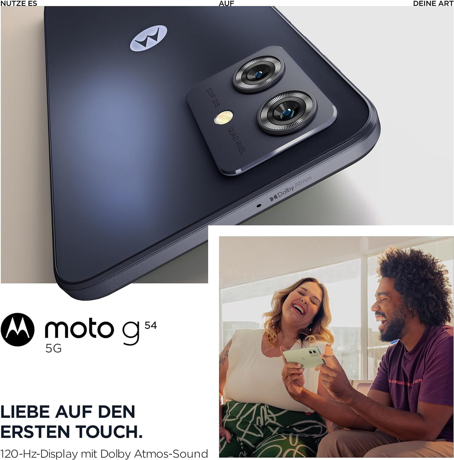 MOTOROLA Moto G54 5G - 256 GB, Midnight Blue